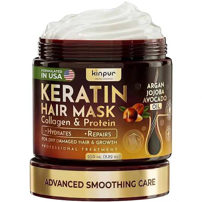 Flexible Keratin Hair Mask for Dry Damaged or Long Hair Trendy