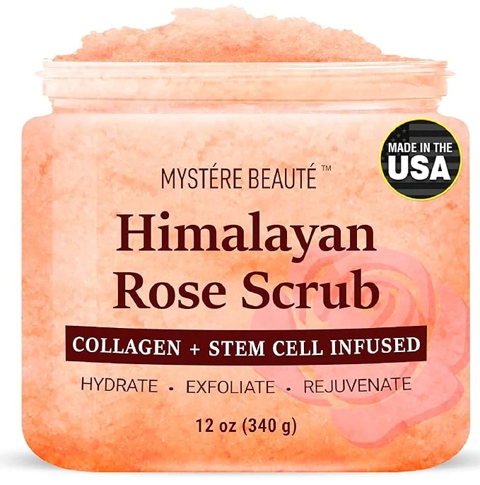Premium MYSTÉRE BEAUTÉ Himalayan Salt Body Scrub Excellent