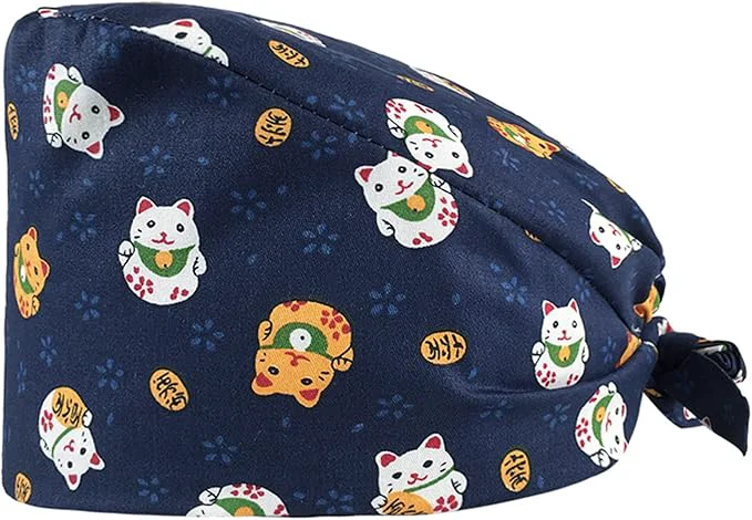 Environmentally Friendly Cute Printed Working Cap for Women Men High-Performance