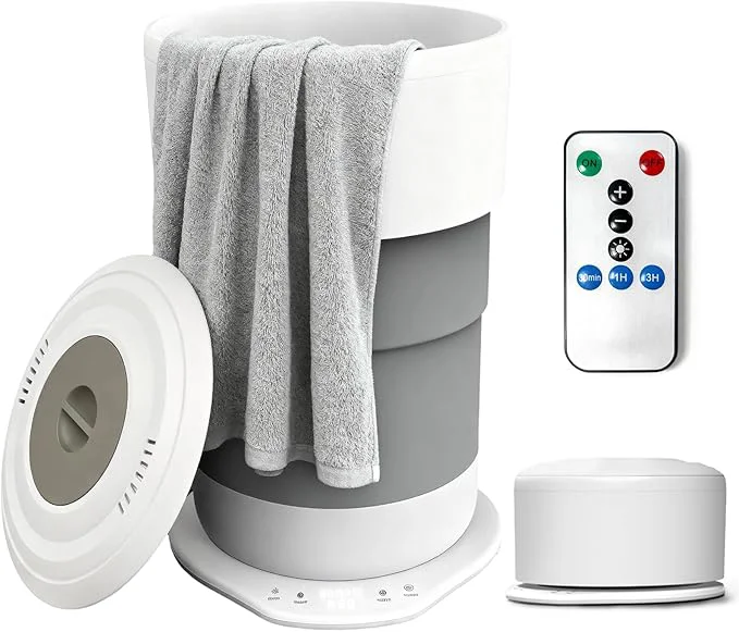 Powerful Ann Katy Upgrade Foldable Towel Warmer Bucket Hot Towel Heater Eco-Friendly