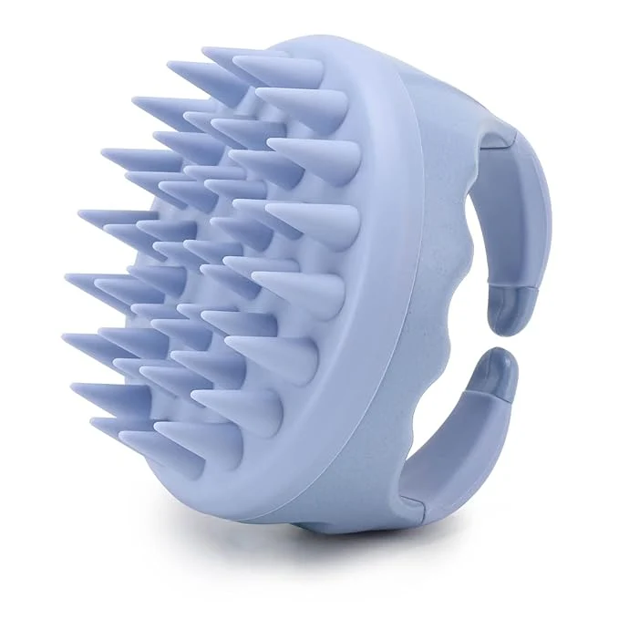 Long-Lasting Silicone Hair Scalp Massager Shampoo Brush Scalp Scrubber Hair Washing Brush Versatile