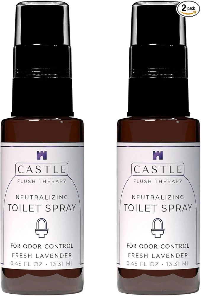 Fashionable Toilet Spray For Poop 0.45oz Fresh Lavender Smooth