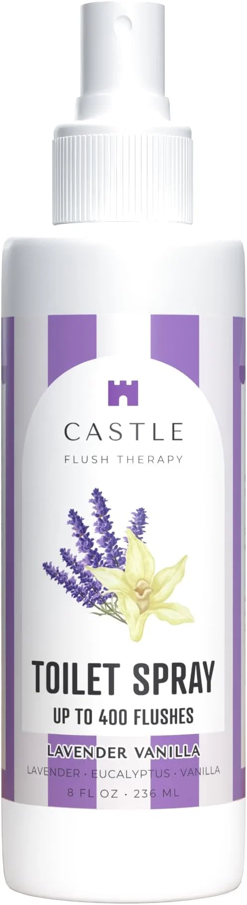 Enhanced Castle Flush Therapy Toilet Spray Lightweight