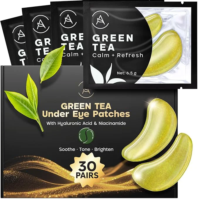 Smooth AURAE Green Tea Under Eye Patches Recyclable