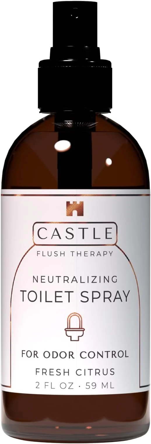 Comfortable Castle Flush Therapy Neutralizing Toilet Spray Odor Control Mist Over The High-Grade