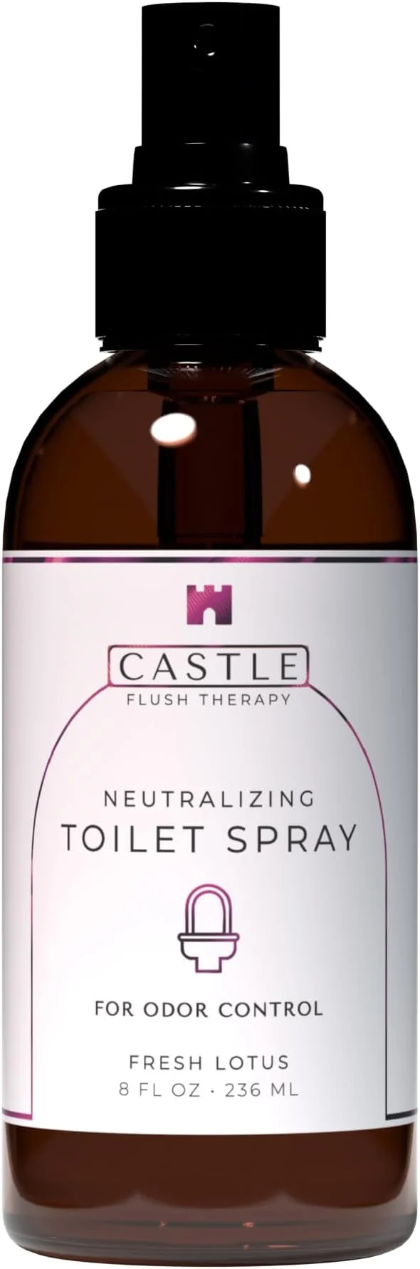Convenient Castle Flush Therapy Neutralizing Toilet Spray Odor Control Mist Over the Dependable