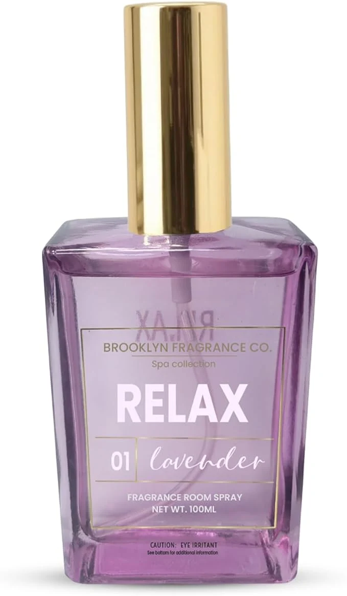 Smart Brooklyn Fragrance Co. BFC-Spa Room Spray – Premium Relax Lavender Scent Recyclable