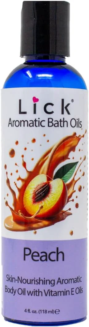 Durable Lick Peach Aromatic Bath Oil Classic