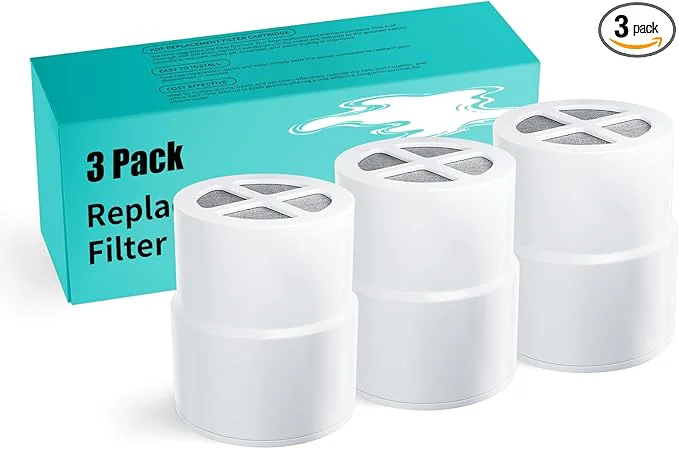Powerful 3-Pack Filter for JOLIE Shower Head Compatible Functional