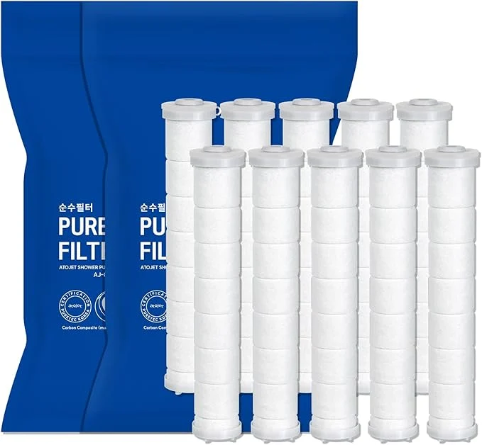 Classic Showerhead Filters Inspired By Korea's Beauty Culture Pure Carbon Natural