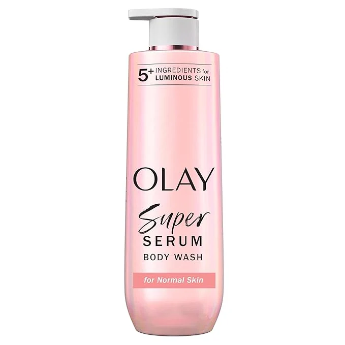 Functional Olay Super Serum Body Wash for Normal Skin 24hr Long Lasting Hydration Reusable
