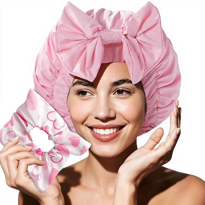 Recyclable Years Calm Extra Large Shower Cap Green