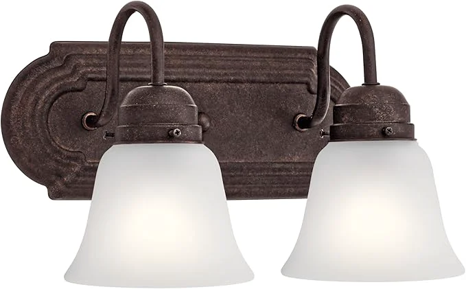 Enhanced Kichler Lighting 5336TZS Two Light Bath Tannery Bronze Long-Lasting