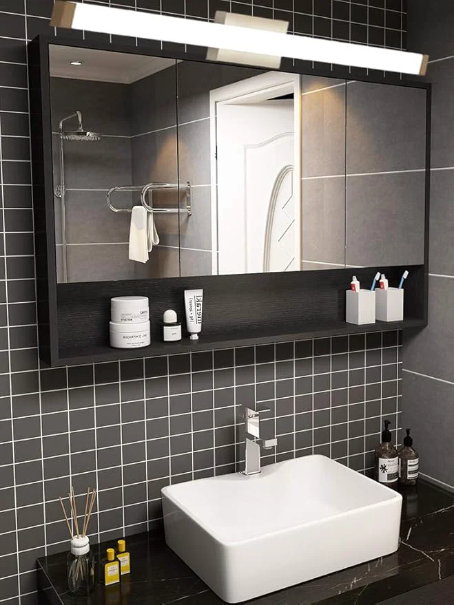 Proven 40 Inch Brushed Nickel LED Bathroom Vanity Light 24W 4000K Natural White Convenient