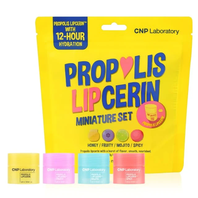 Optimized CNP Honey Lip Butter Mini Set – Propolis Lipcerin™ Travel-Size Hydrating Easy-to-Use