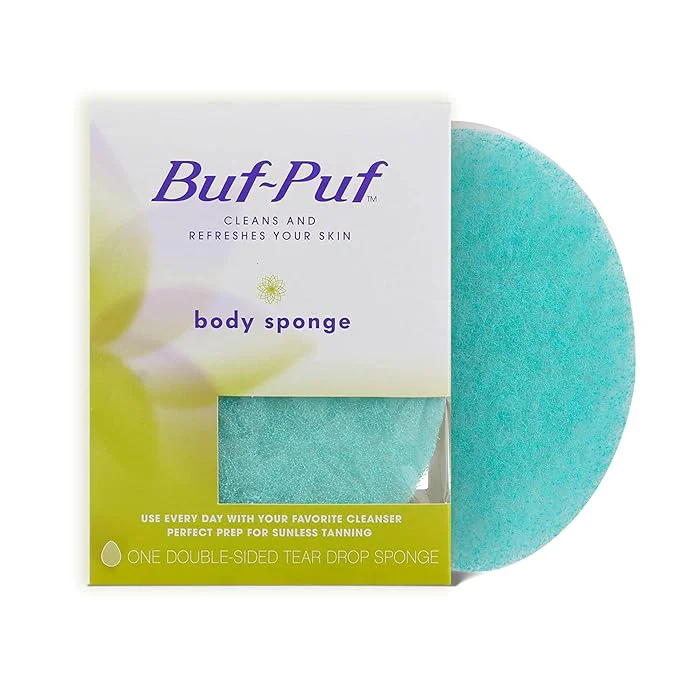 Reliable Buf-Puf Body Sponge Bath Sponge Dermatologist Developed Cleanses Skin of Dirt Artisan