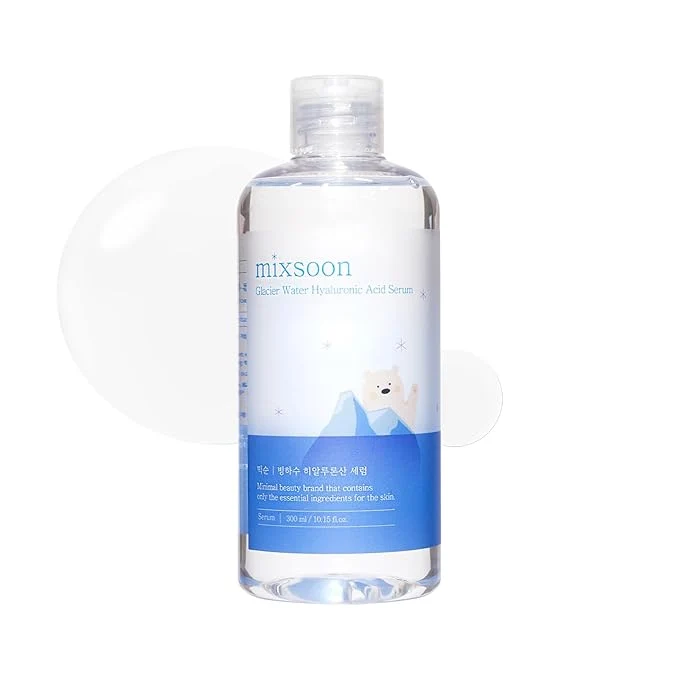 Selected mixsoon Glacier Water Hyaluronic Acid Serum-Deep Hydration and Cooling Modern