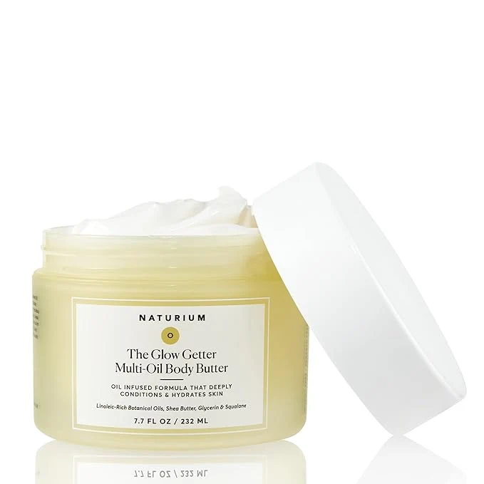 Premium Material Naturium The Glow Getter Whipped Multi-Oil Body Butter Firming Cream Body Durable