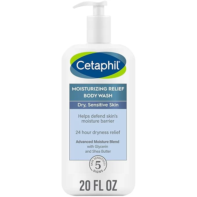 High-Performance Cetaphil Body Wash Moisturizing Relief Body Wash Minimalist
