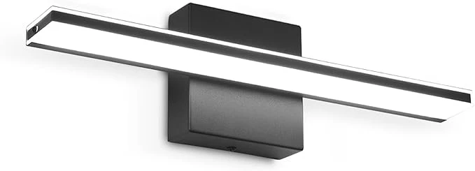 Selected Black Bathroom Vanity Lights 16 Inch LED Lights Over Mirror Eco-Friendly
