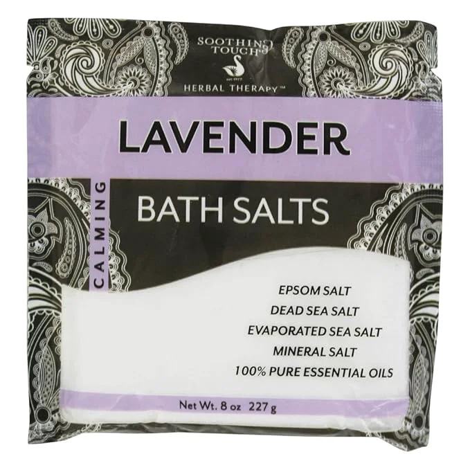 Traditional Soothing Touch Bath Salts Pouch 8 Ounce Luxury