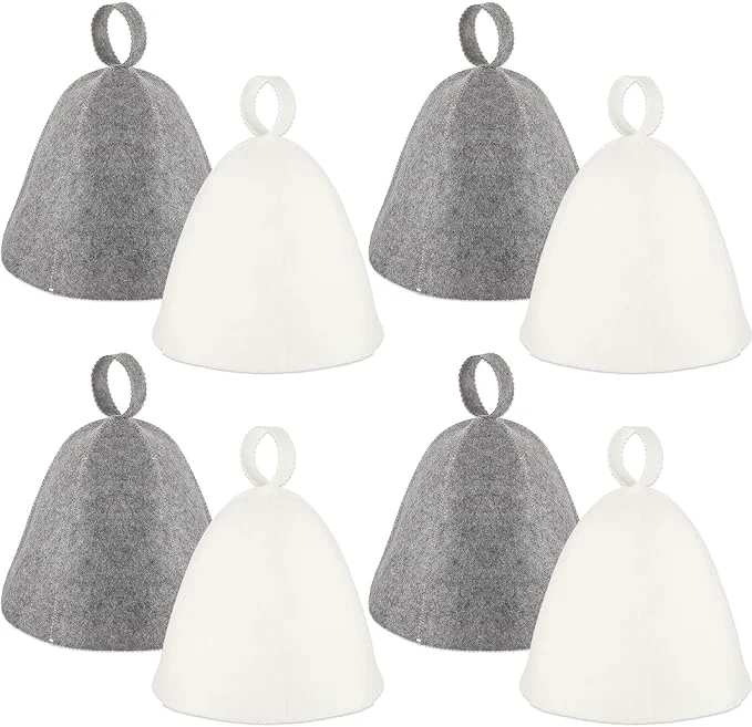 Consistent JaGely Sauna Hat for Men Women Sauna Hat Vaporarium Cap Russian Banya Cap for Trusted
