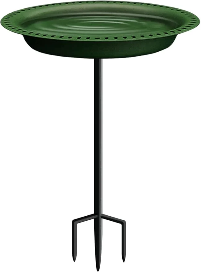 Effective Garbuildman Extra-Large standing Birdbath Bowl Detachable Decoration Spa Expertly Made