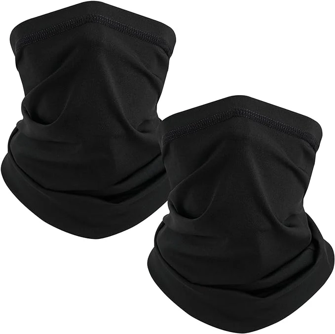 Minimalist TICONN Neck Gaiter Face Cover Scarf Neck Warmer Breathable Sun Wind-proof Fashionable