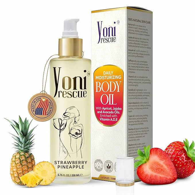 Eco-Friendly After Shower Body Oil for women Made in USA Genuine