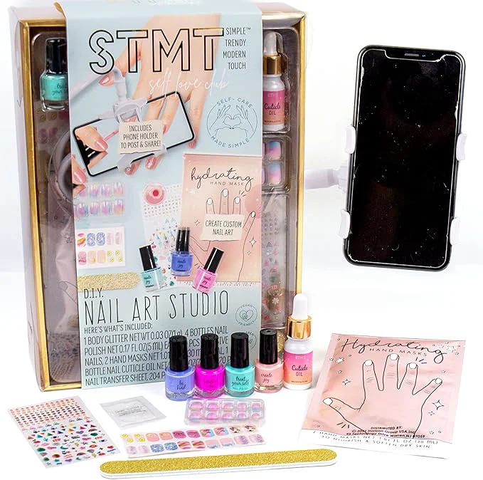 Original Design STMT Self-Love Club D.I.Y. Nail Art Studio by Horizon Group USA 10 Essentials Top-Quality