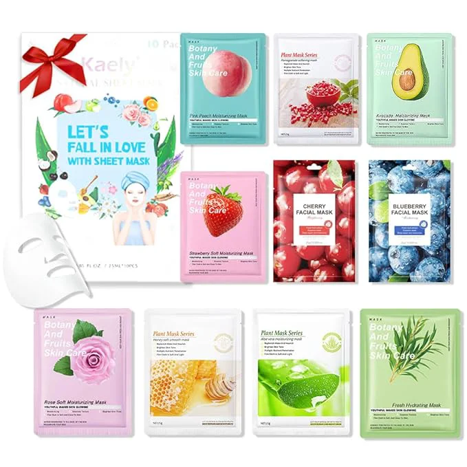 Functional Kaely 10 Pack Variety Face Masks Top-Quality