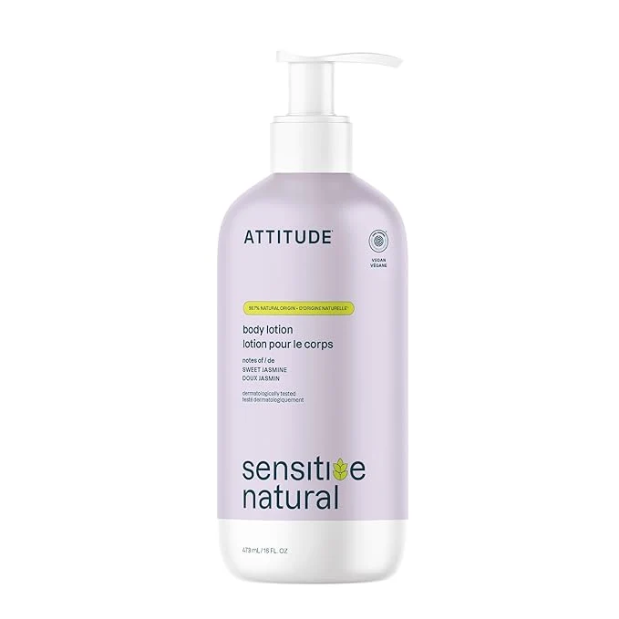 High-Grade ATTITUDE Body Lotion for Sensitive Skin EWG 98 Natural-Origin Genuine