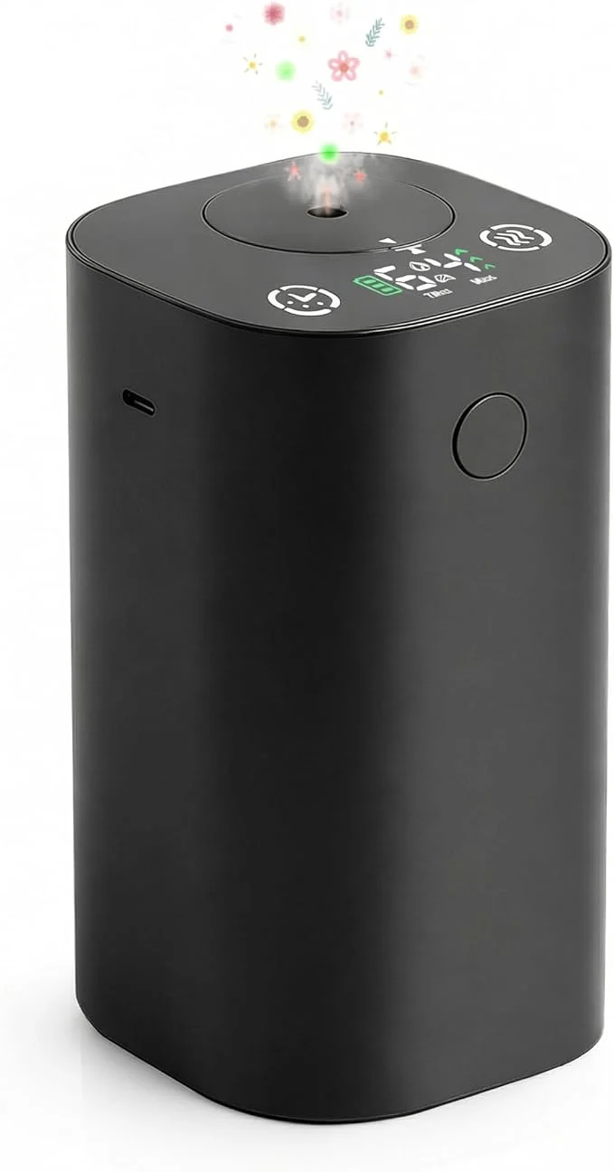 Recyclable Waterless Essential Oil Diffuser Rechargeable Cordless Scent Diffuser Machine First-Class