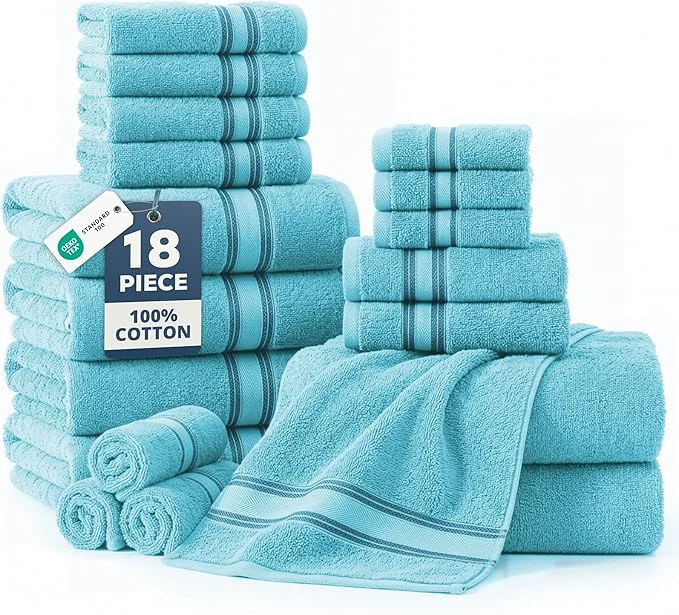 Crafted LANE LINEN Towel Sets for Bathroom User-Friendly