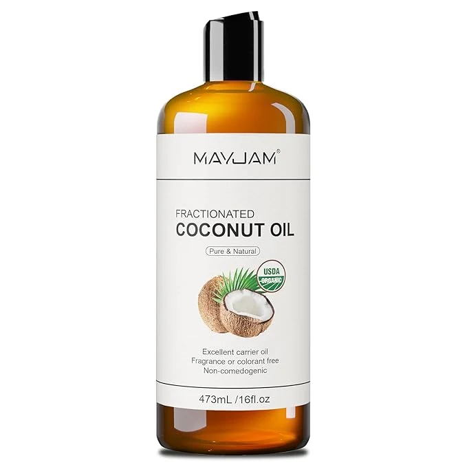 Original Design MAYJAM Organic Fractionated Coconut Oils Liquid 16oz Pure Natural USDA Genuine