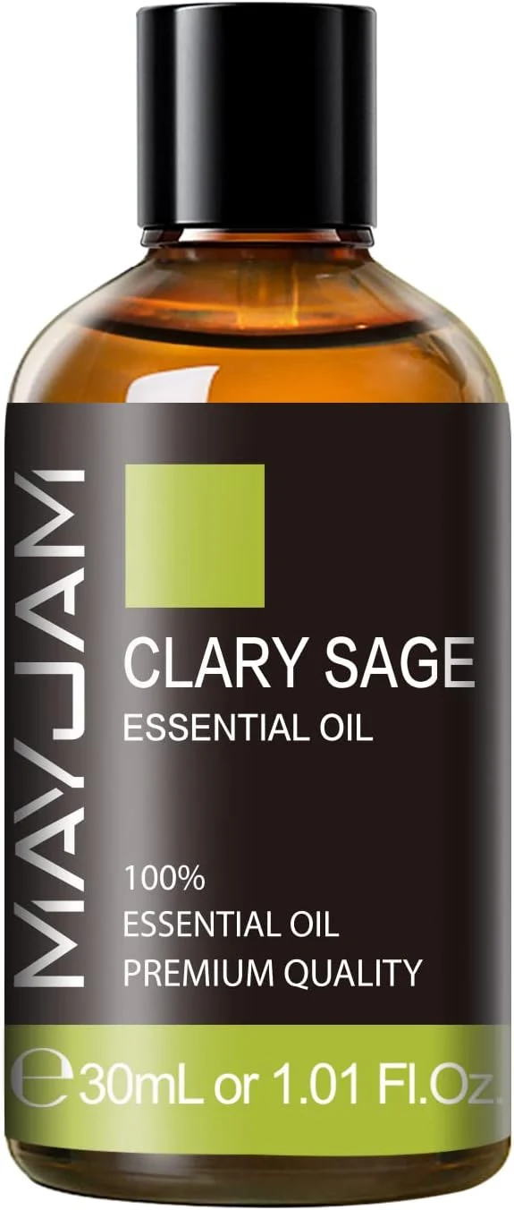 Detailed Clary Sage Essential Oil 30ML 1.01FL.OZ MAYJAM Premium Clary Sage Oil Classic