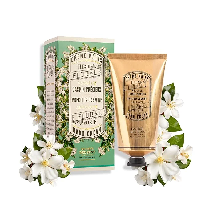 Classic Panier des Sens – White Jasmine Hand Cream – Moisturizing Hand Lotion Powerful