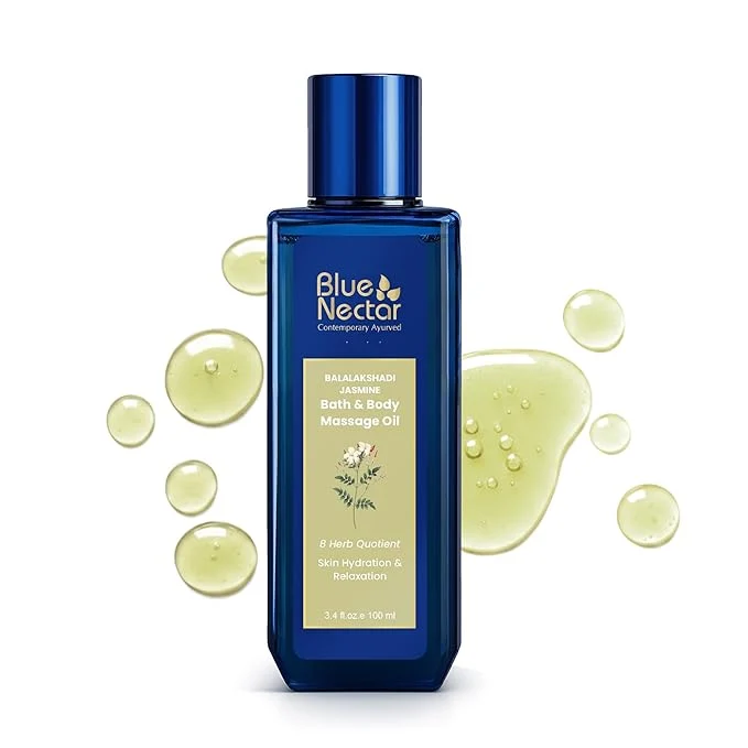 Smart Blue Nectar Sensuous Jasmine Body Massage Oil Sophisticated