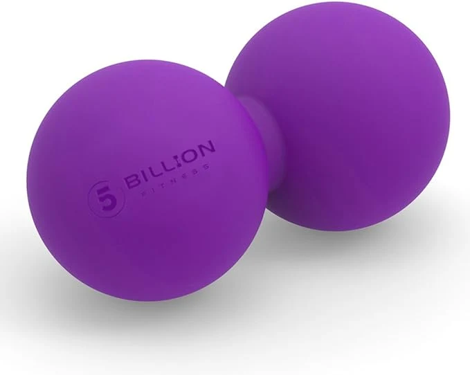 Smart 5BILLION FITNESS Peanut Massage Ball Double Lacrosse Ball and Mobility Massage Easy-to-Use