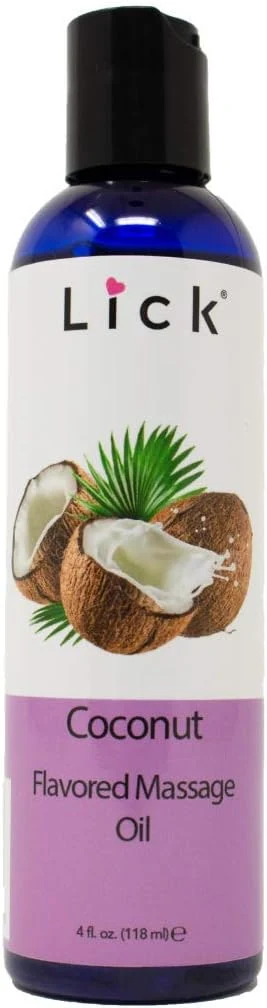 Reliable Lick Coconut Flavored Massage Oil – Tropical Edible Massage Oil Efficient
