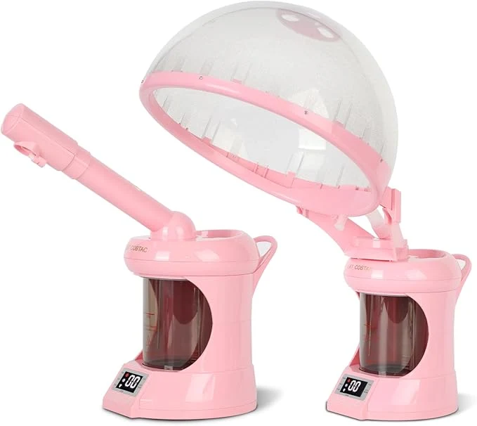 Top-Quality Hair Steamer 2-in-1 Hair and Facial Steamer Natural