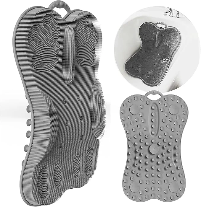 Authentic Back Scrubber Body Bath Cushion Tub Bathtub Back Lumbar Support Ergonomic Comfortable