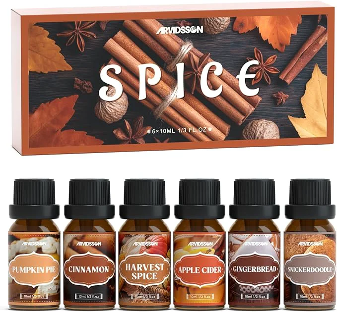 Innovative Autumn Spice Essential Oils Set ARVIDSSON Fall Essential Oil Prestigious