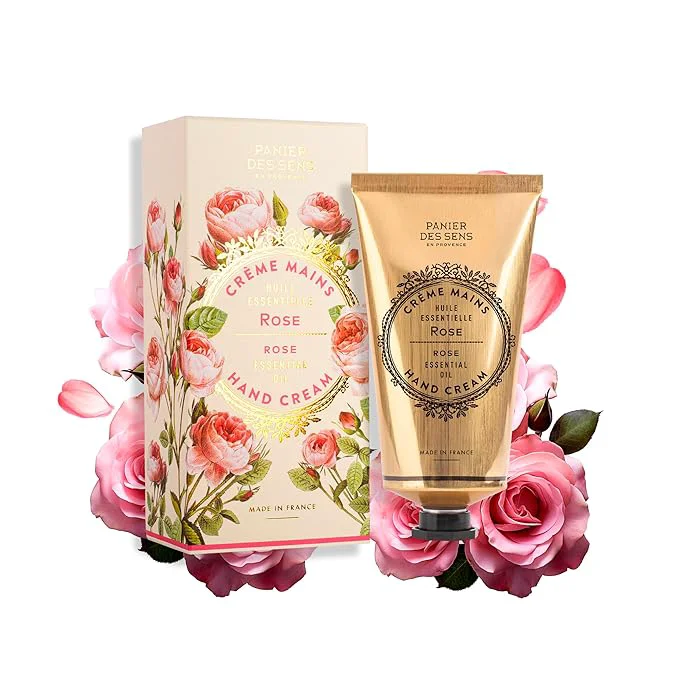 Elegant Panier des Sens – Rose Hand Cream – Moisturizing Hand Lotion Exclusive
