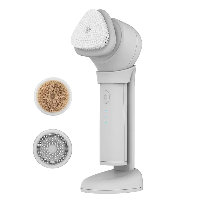 Solid skn by conair Daily Glow Facial Cleansing Brush All-in-One Facial Brush Reliable