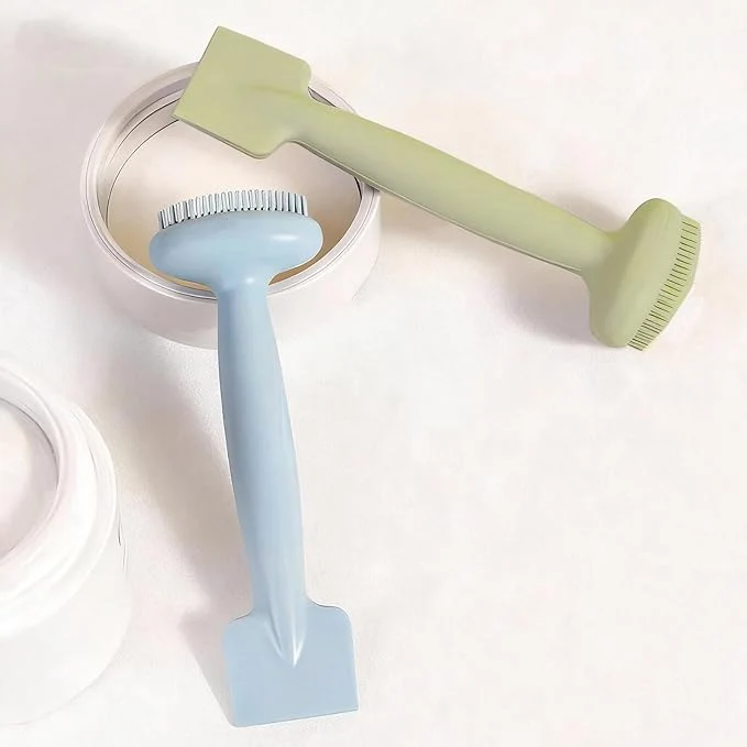 Environmentally Friendly 2 Pack Silicone Face Scrubber 2 in 1 Facial Cleansing Brush Face Mask Prestigious