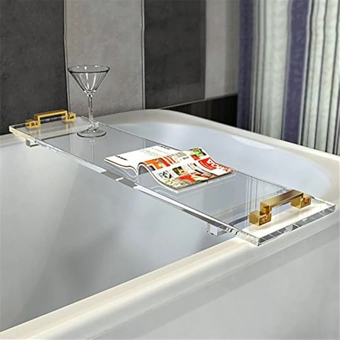 Innovative WANLIAN 33inch Luxury Bathtub Caddy Tray Enhanced