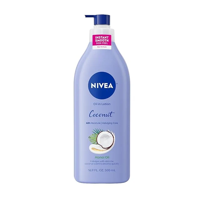 Fine Crafted NIVEA Oil Infused Lotion Coconut and Monoi Oil Body Lotion Selected
