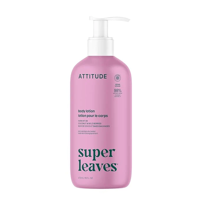 Practical ATTITUDE Body Lotion EWG Moisturizer Vegan Skin Care Products Safe