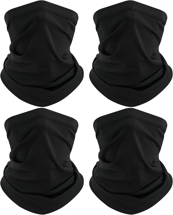 Stylish TICONN Neck Gaiter Face Cover Scarf Neck Warmer Breathable Sun Wind-proof Fine
